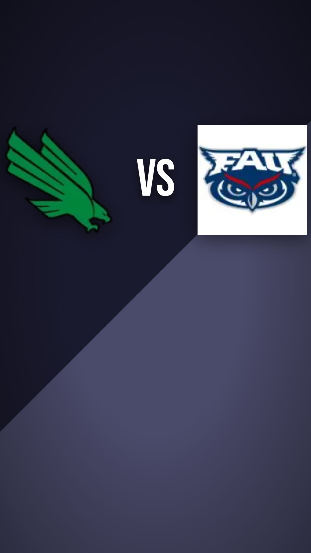 Miniatura de North Texas Mean Green vs Florida Atlantic Owls