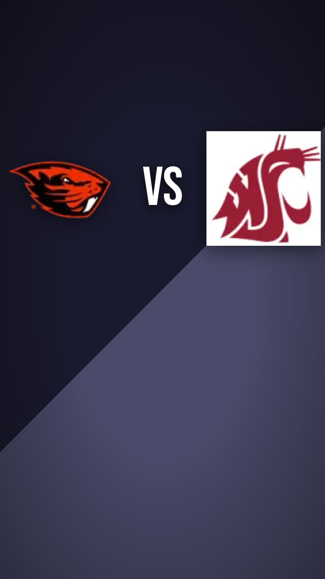 Oregon State Beavers vs Washington State Cougars preview thumbnail