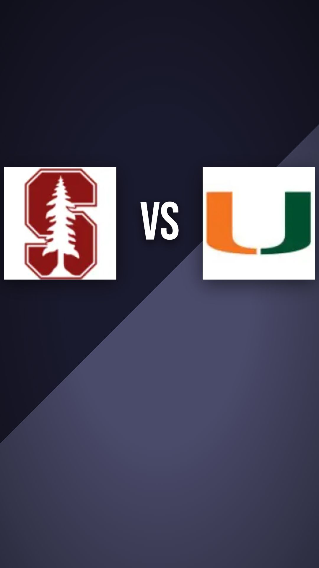 Stanford Cardinal vs Miami Hurricanes preview thumbnail