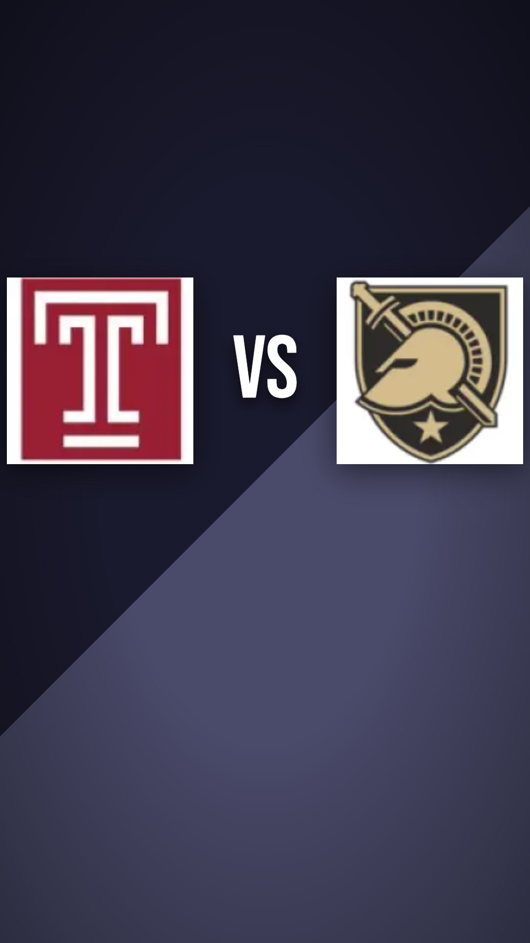 Temple Owls vs Army Black Knights preview thumbnail