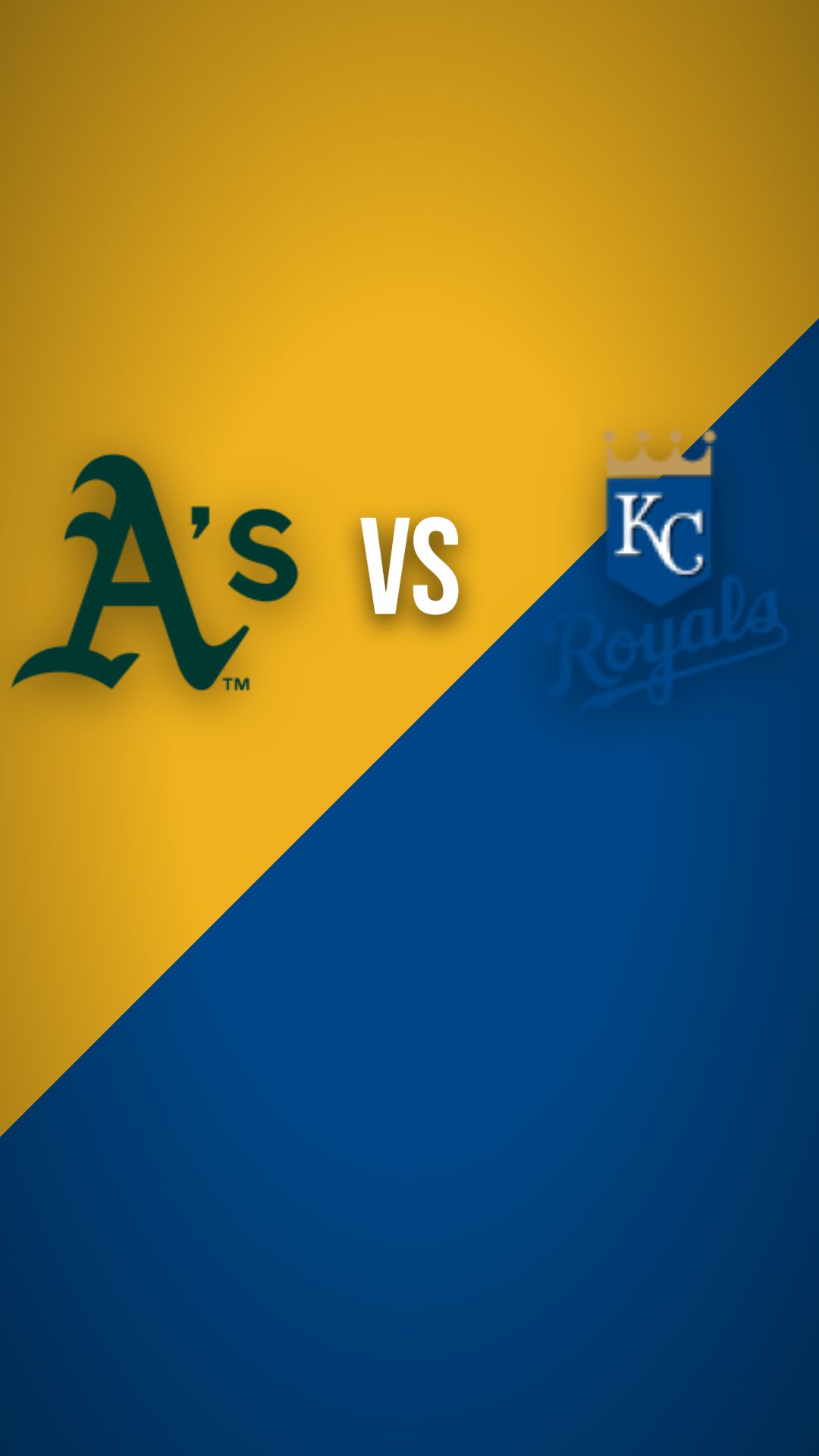 Miniatura de Athletics vs Kansas City Royals