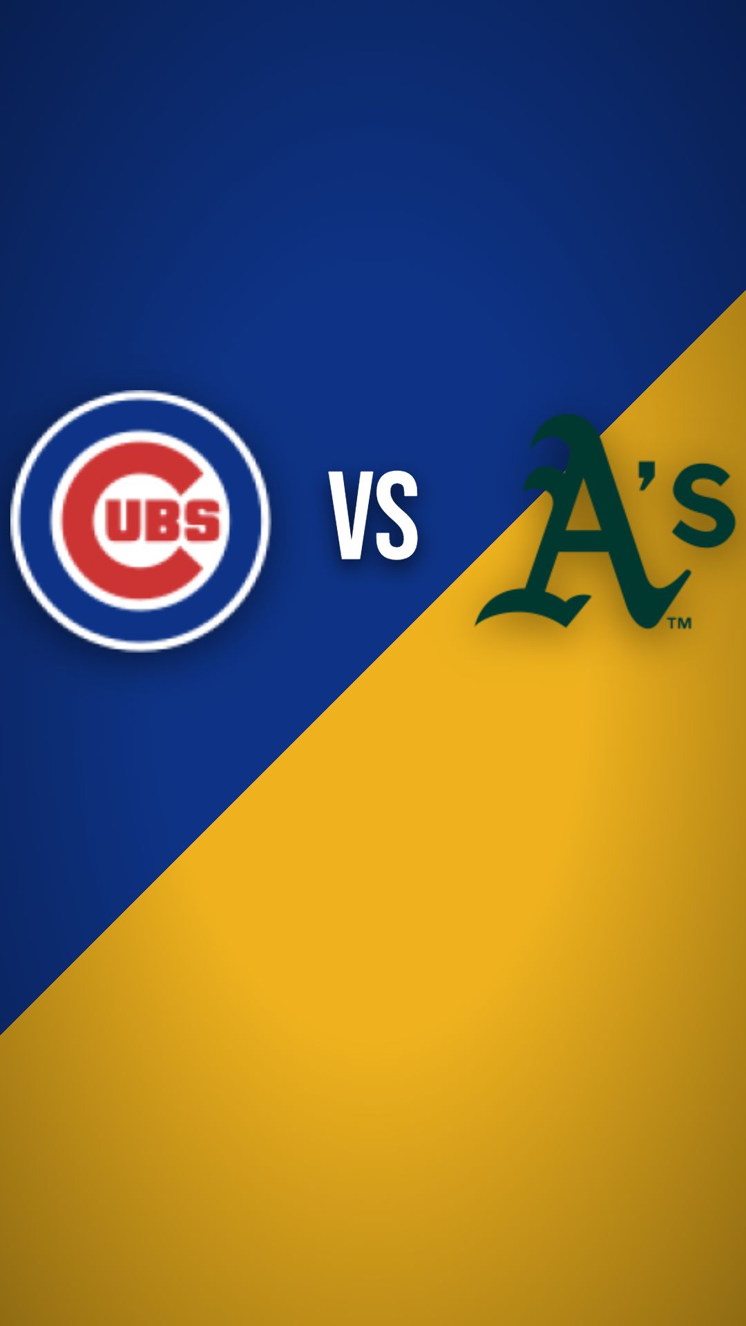 Chicago Cubs vs Athletics preview thumbnail