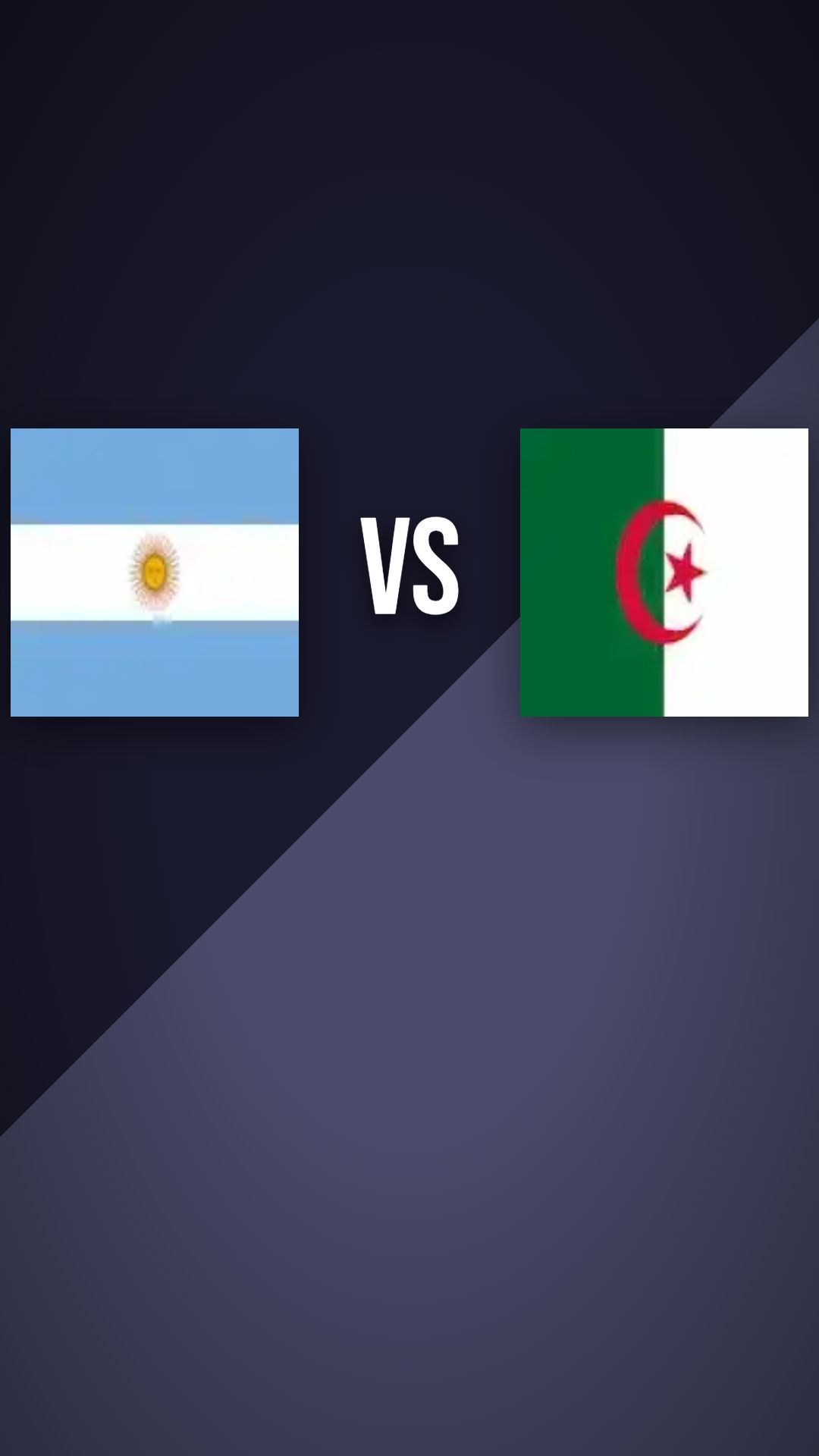Argentina vs Algeria preview thumbnail