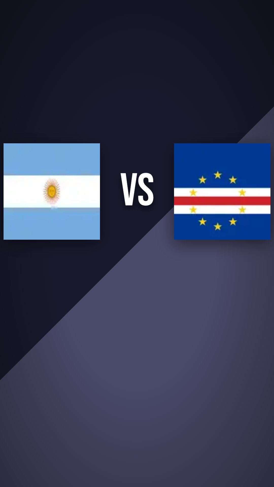 Miniatura de Argentina vs Cape Verde