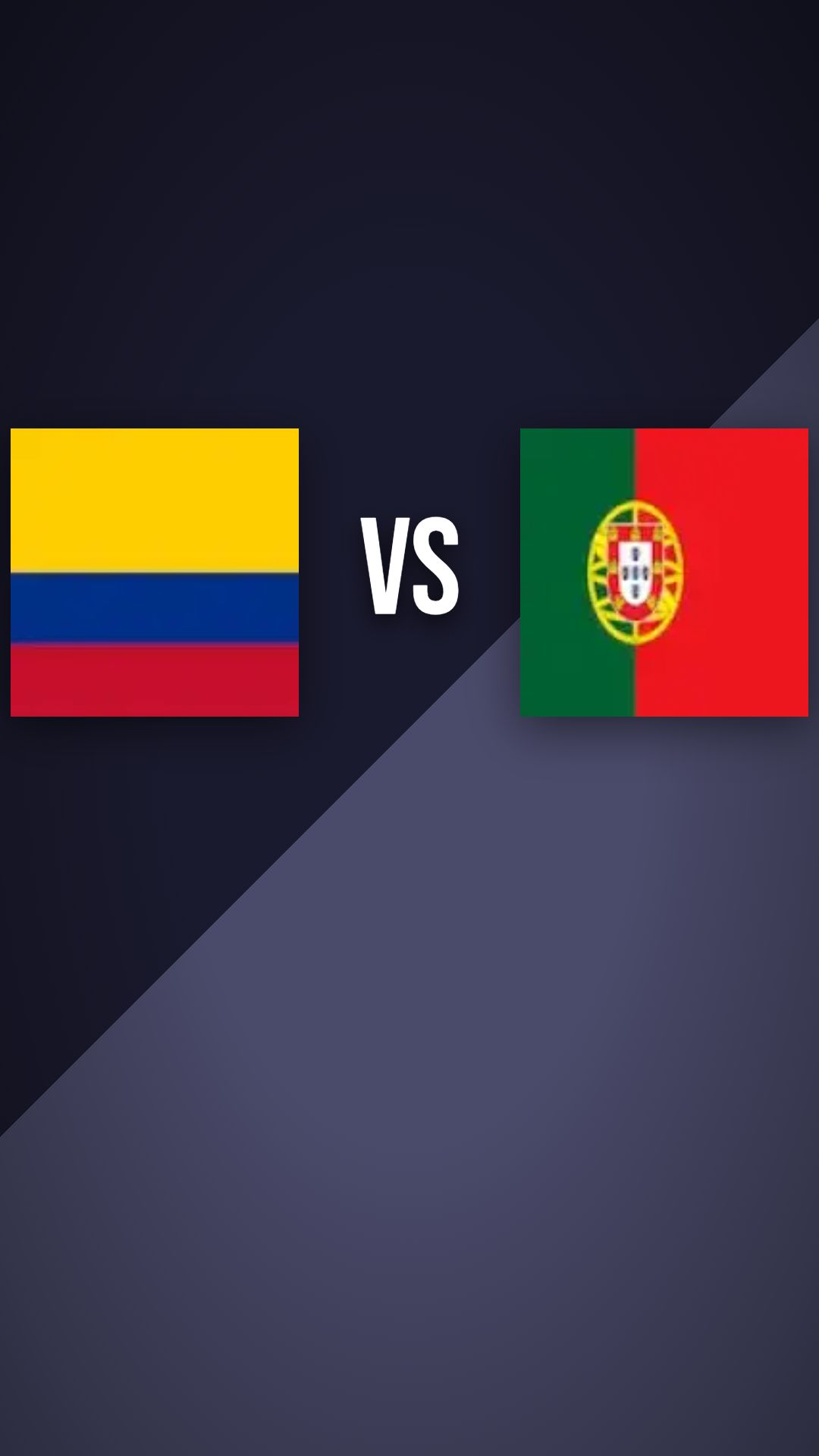 Miniatura de Colombia vs Portugal