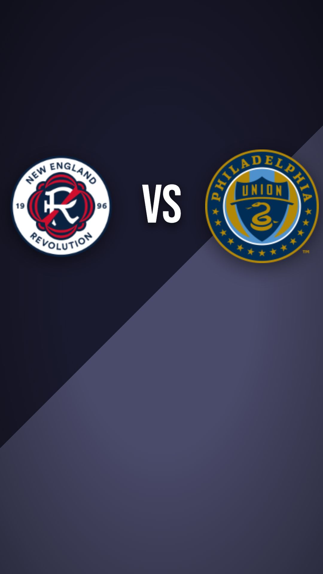 Miniatura de New England Revolution vs Philadelphia Union