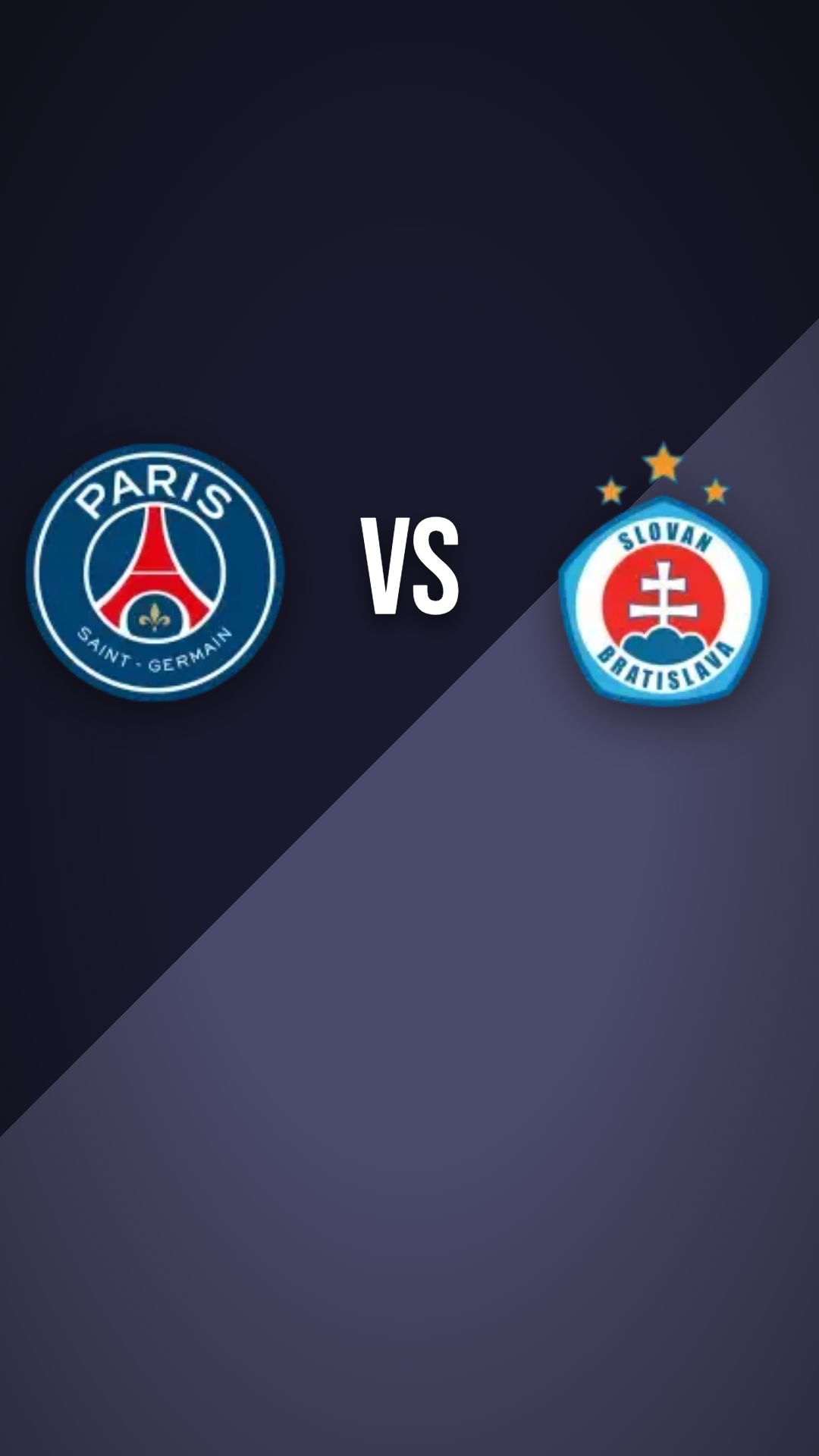 Paris Saint Germain vs ŠK Slovan Bratislava preview thumbnail