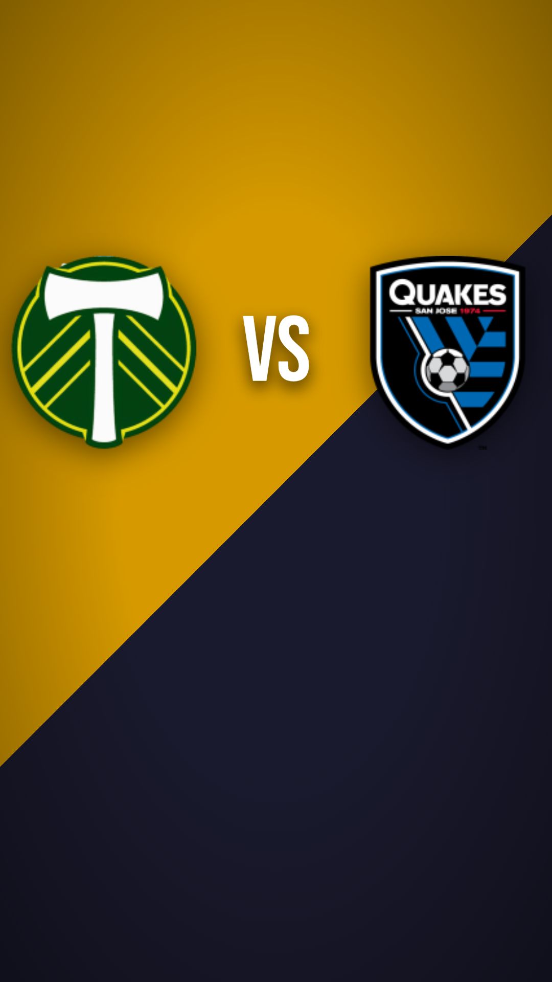 Portland Timbers vs San Jose Earthquakes preview thumbnail