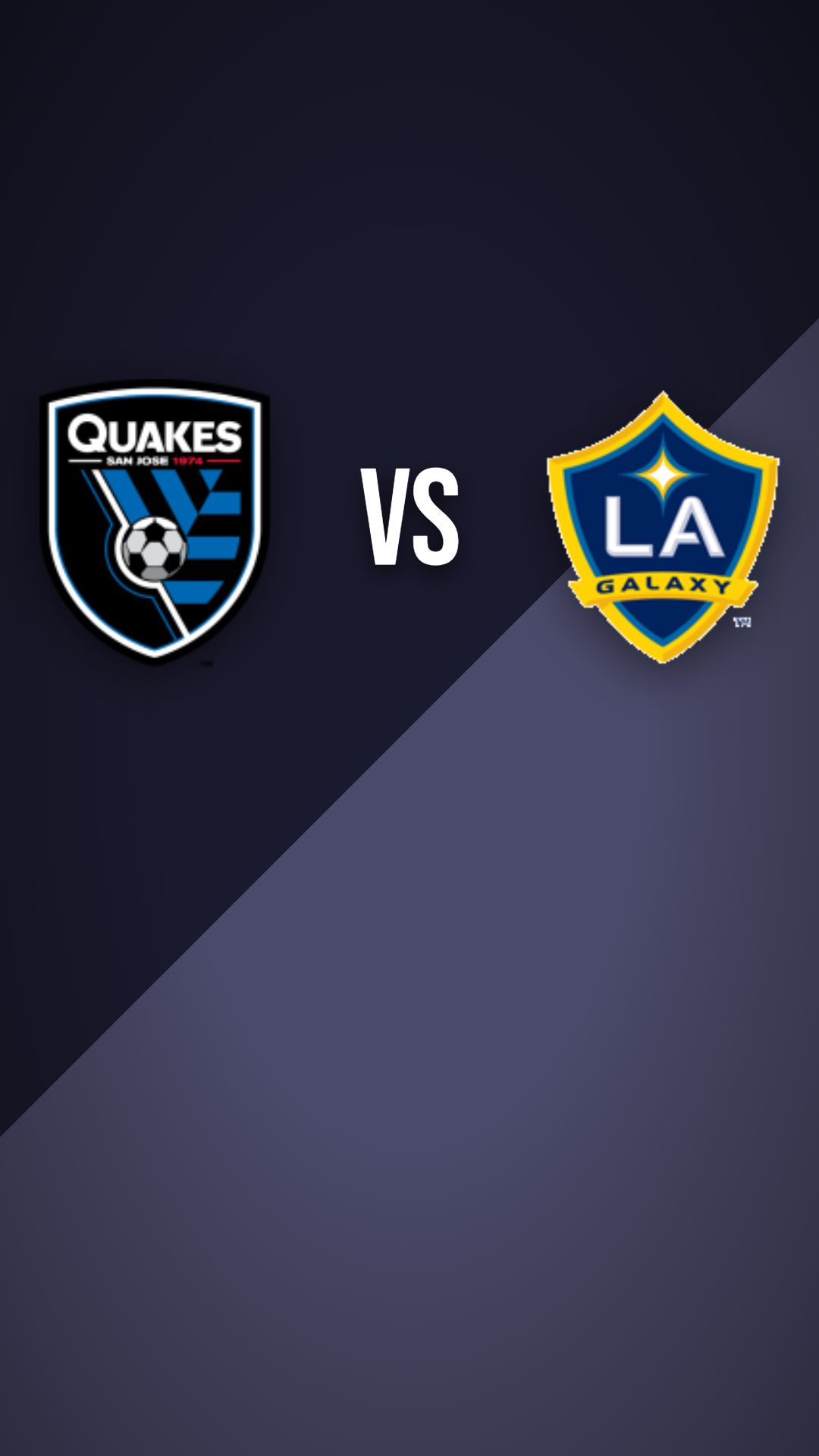 San Jose Earthquakes vs Los Angeles Galaxy preview thumbnail