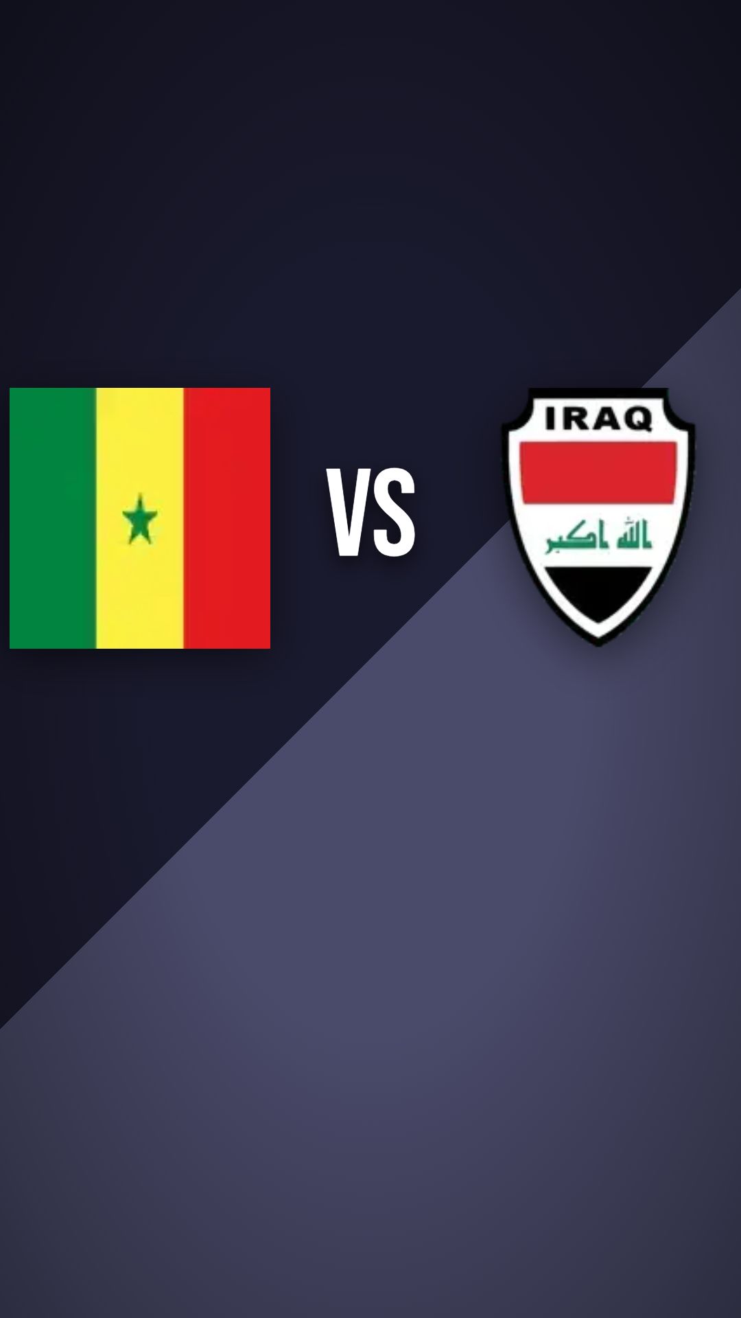 Senegal vs Iraq preview thumbnail