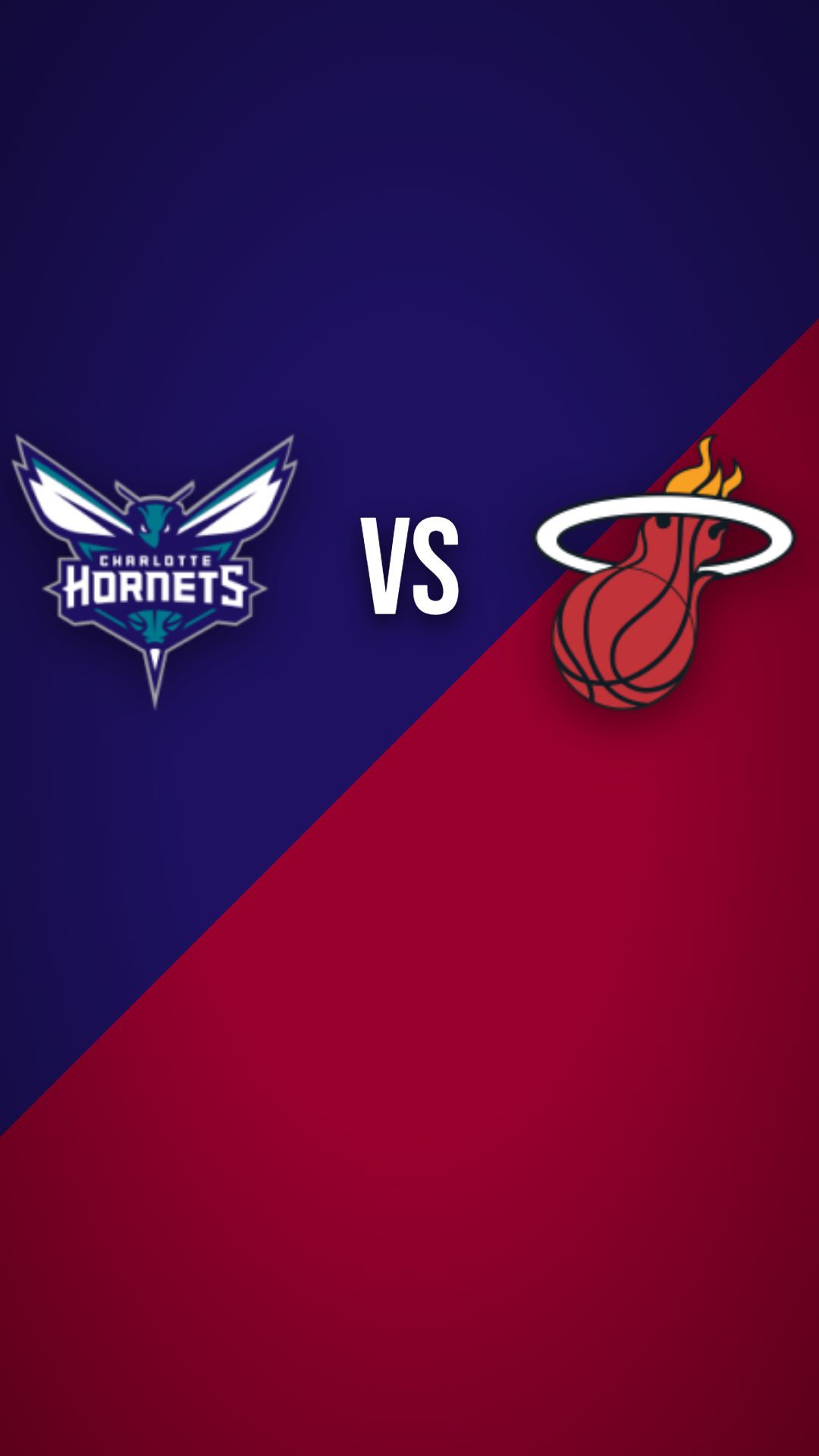 Miniatura de Charlotte Hornets vs Miami Heat