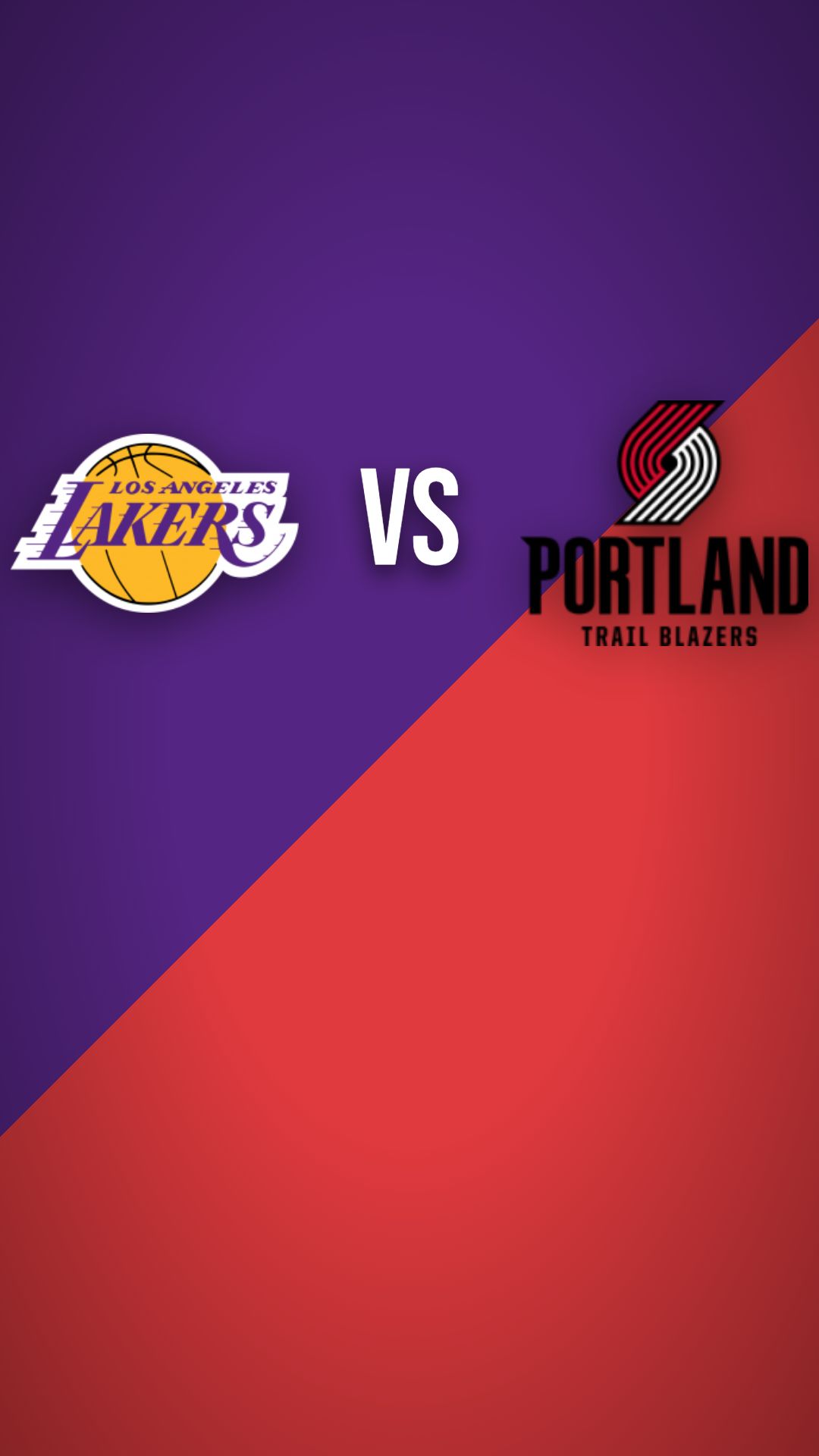 Los Angeles Lakers vs Portland Trail Blazers preview thumbnail