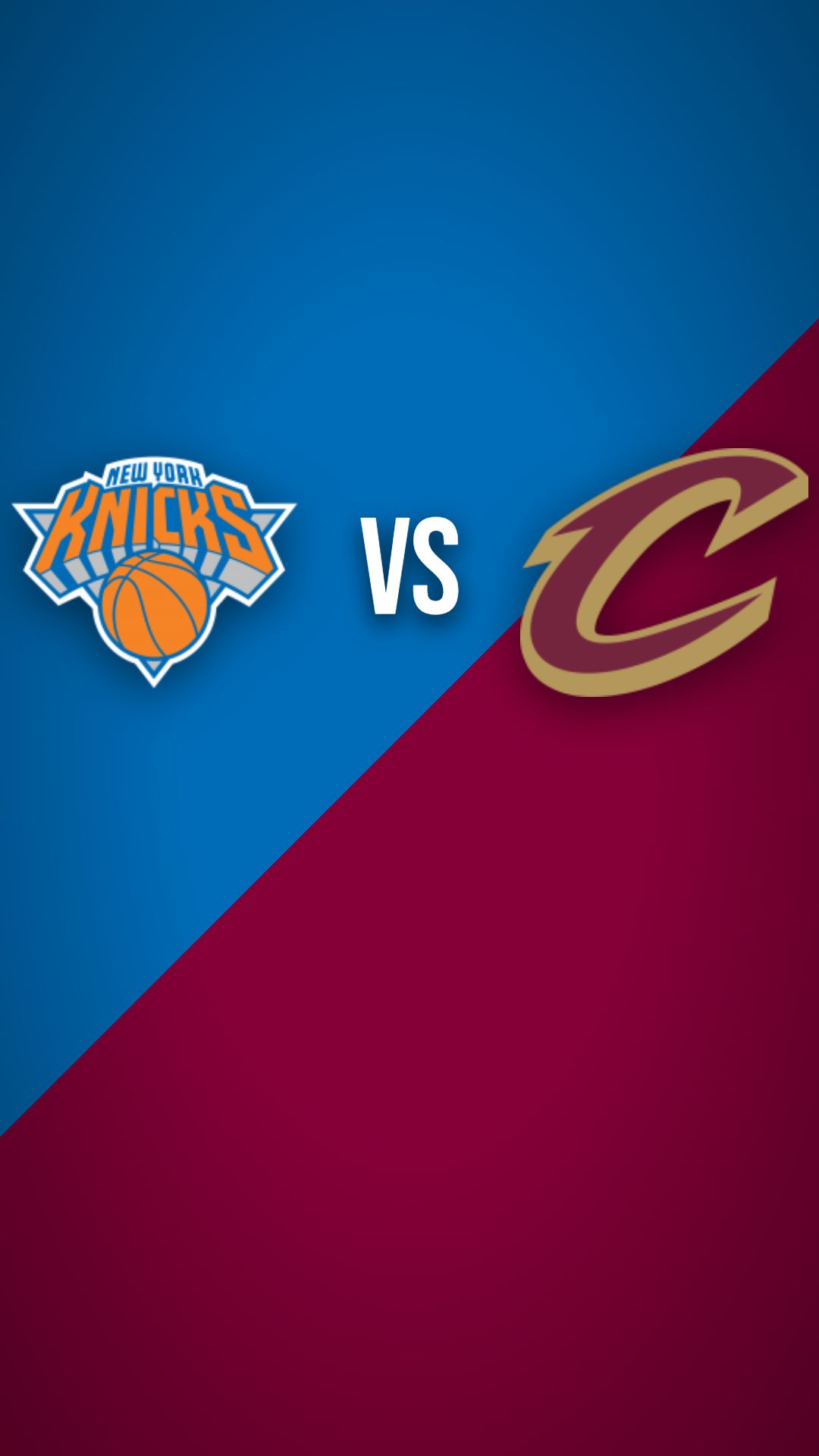 Miniatura de New York Knicks vs Cleveland Cavaliers