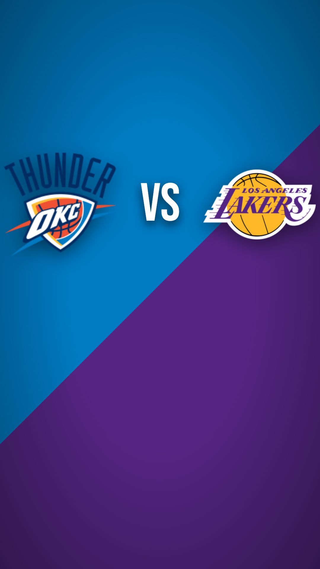 Oklahoma City Thunder vs Los Angeles Lakers preview thumbnail