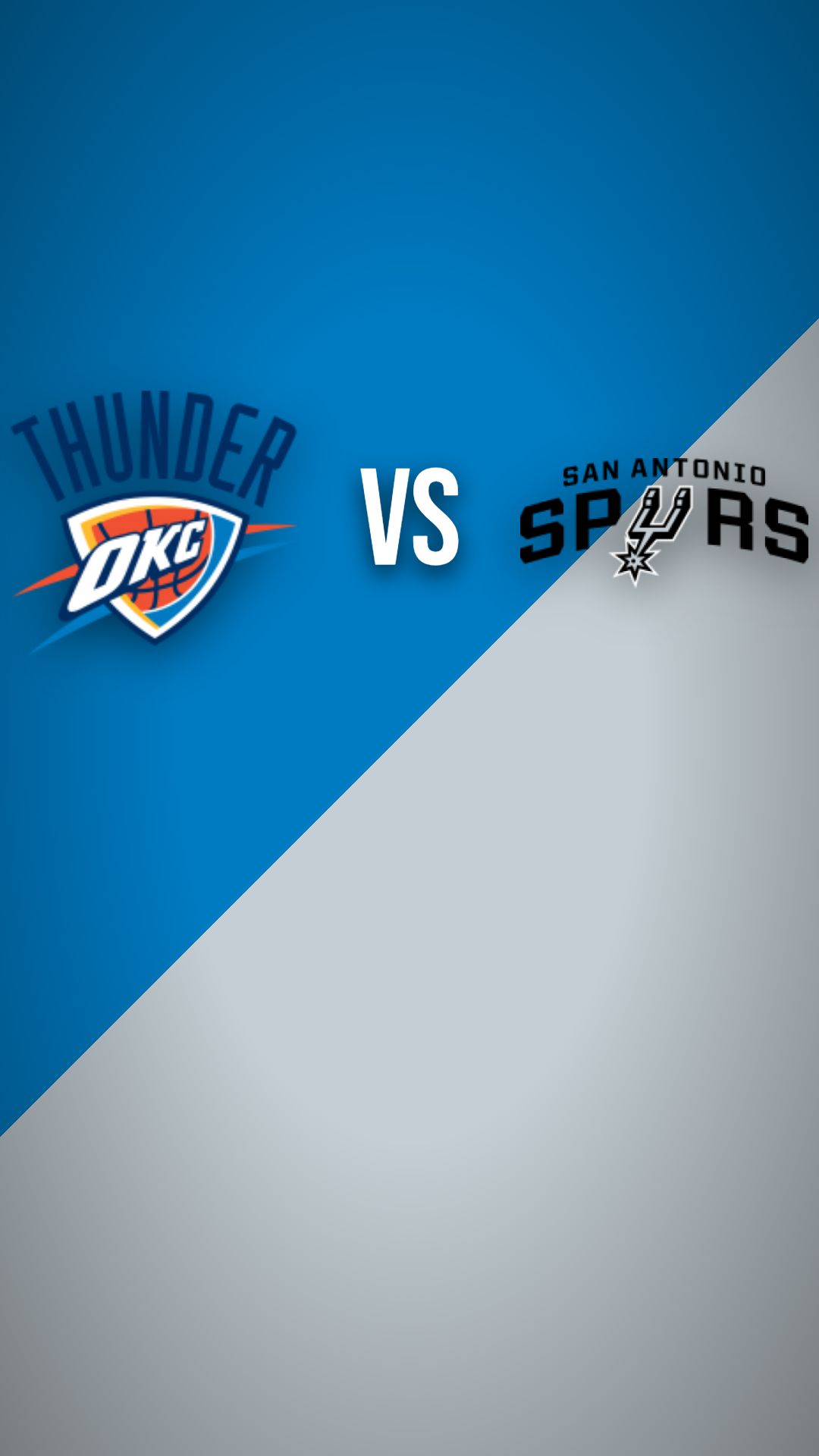 Miniatura de Oklahoma City Thunder vs San Antonio Spurs