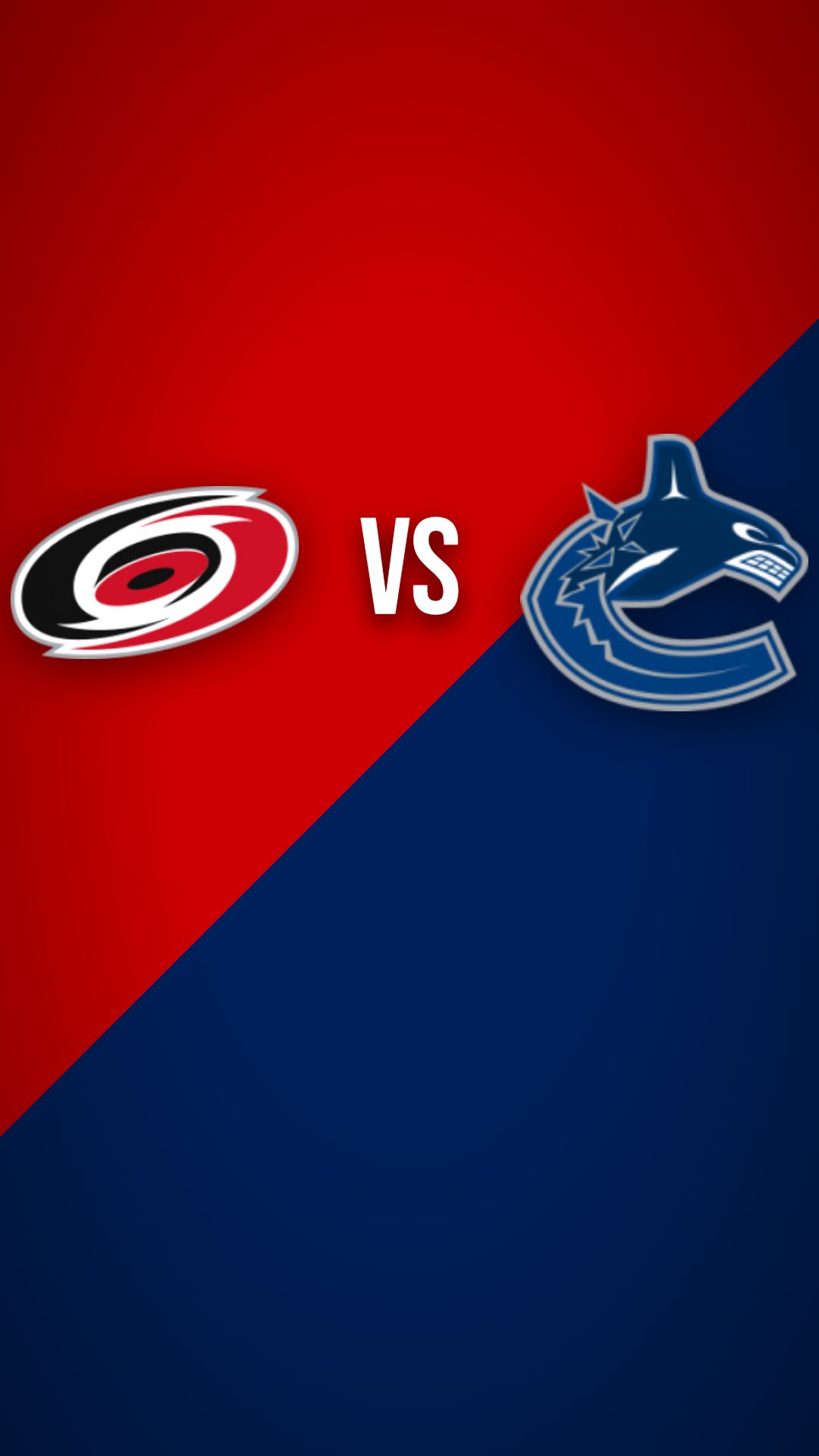 Miniatura de Carolina Hurricanes vs Vancouver Canucks