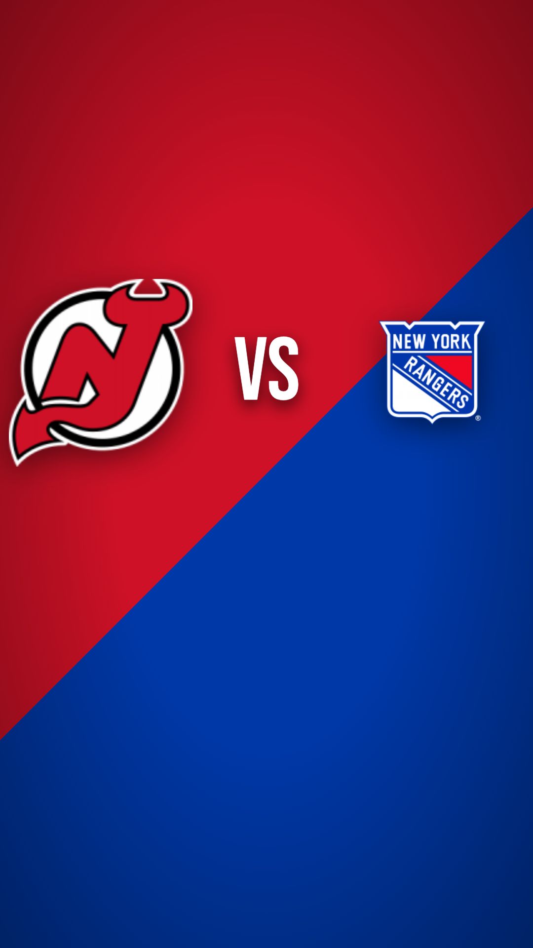 Miniatura de New Jersey Devils vs New York Rangers