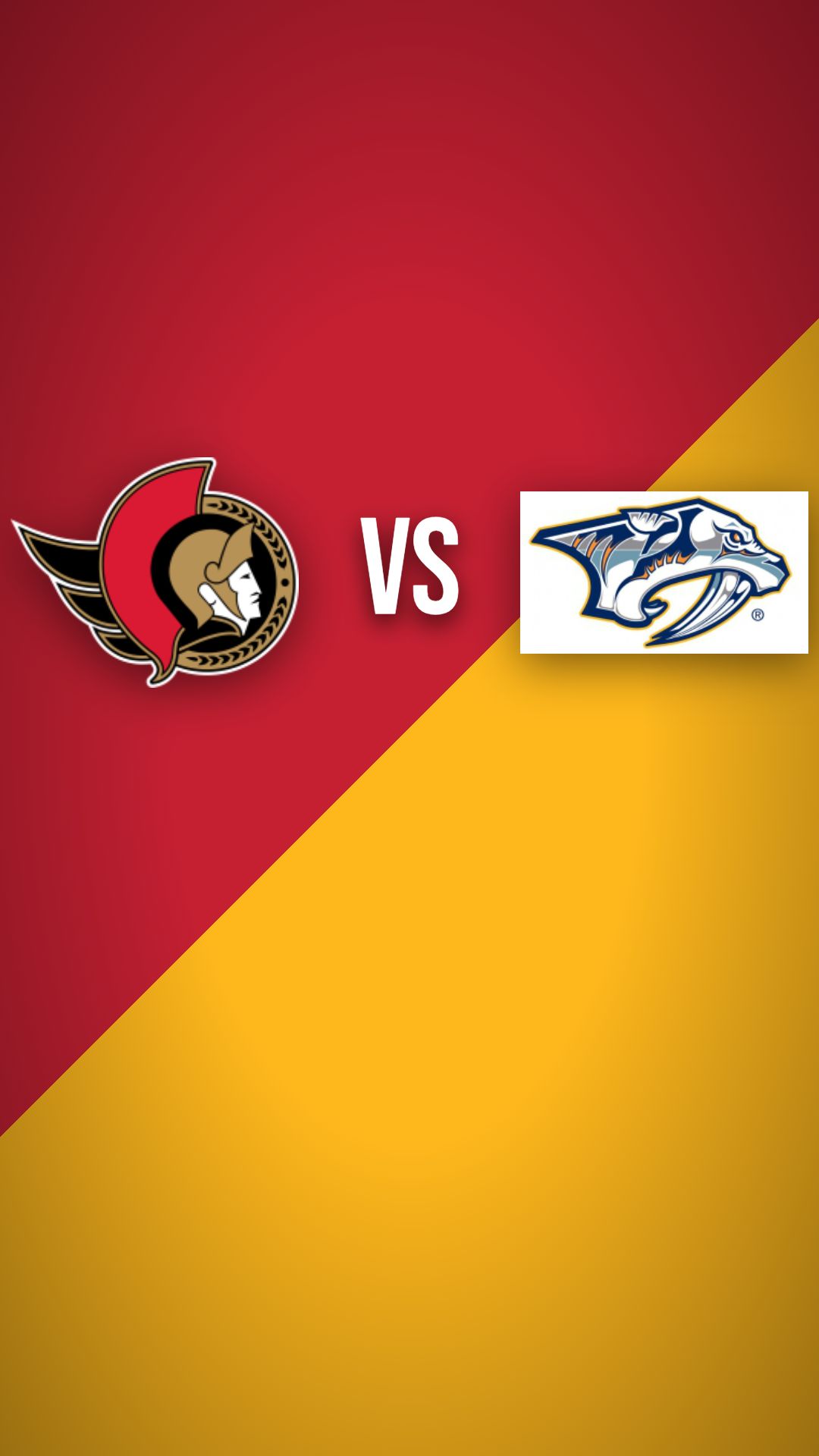 Ottawa Senators vs Nashville Predators preview thumbnail