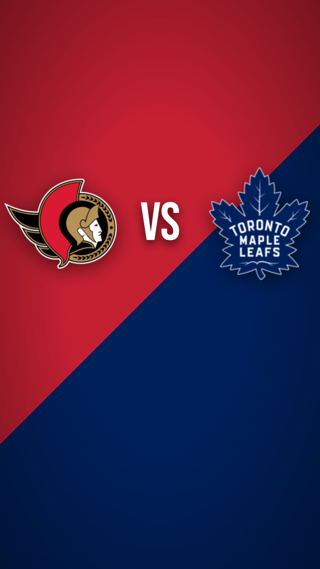 Ottawa Senators vs Toronto Maple Leafs preview thumbnail