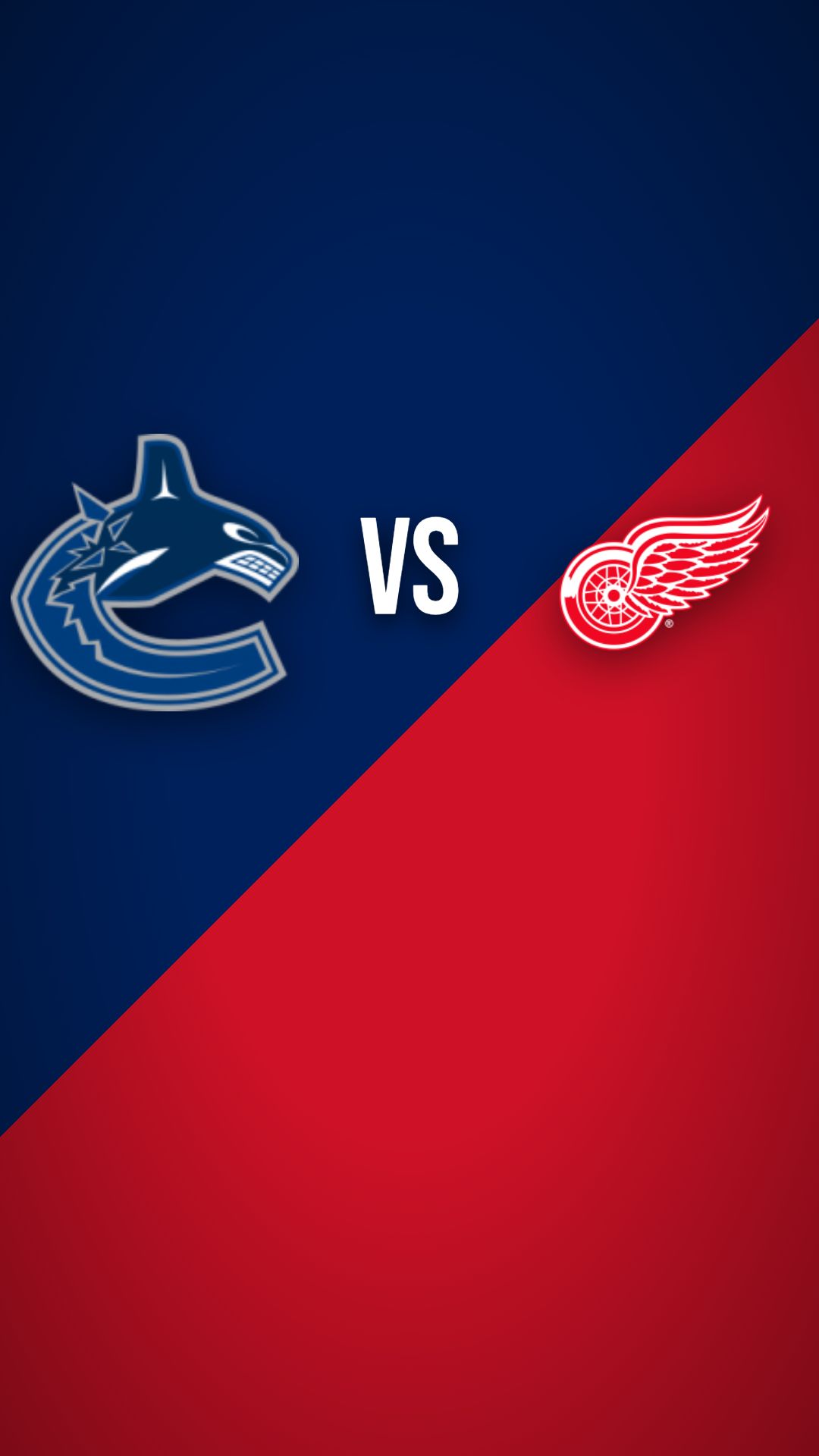 Miniatura de Vancouver Canucks vs Detroit Red Wings