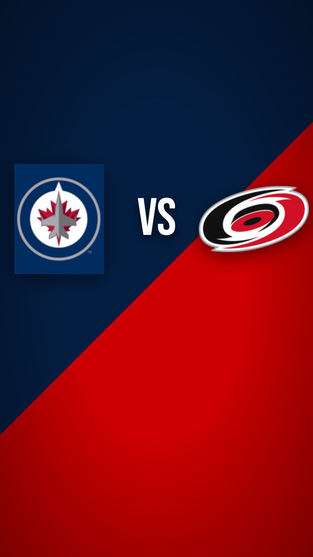 Miniatura de Winnipeg Jets vs Carolina Hurricanes