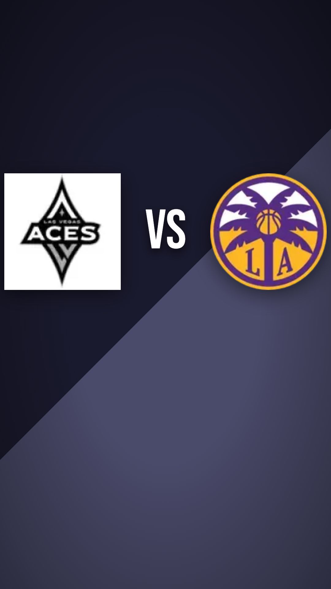 Las Vegas Aces vs Los Angeles Sparks preview thumbnail